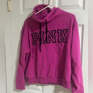 PINK Victoria's Secret Women's Purple Hoodie Medium